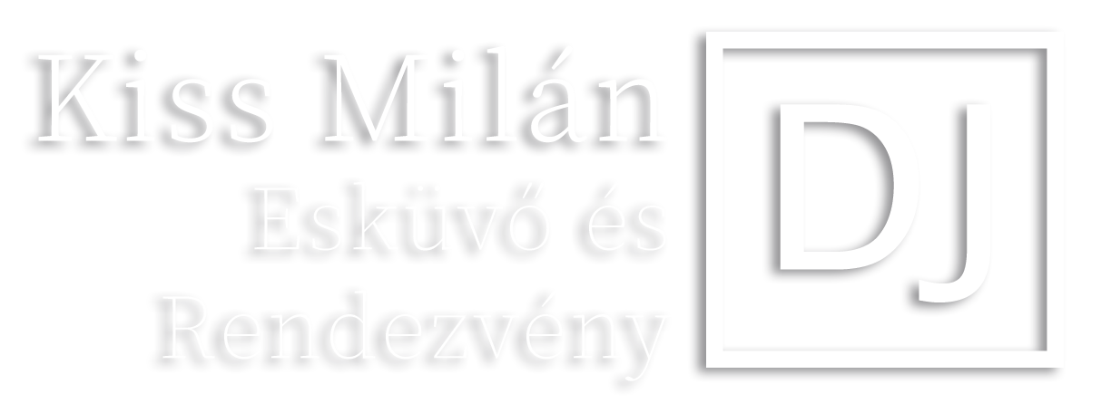 Kiss Milán - Esküvő és Rendezvény DJ logó